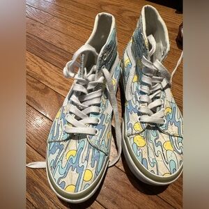 Glow in the dark high tops vans